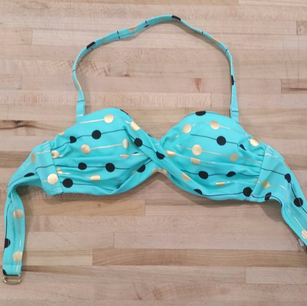 New VS Push Up Bandeau bikini top